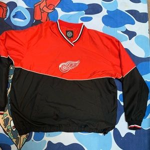 NHL Detroit Red Wings Pullover WindbreakerJacket